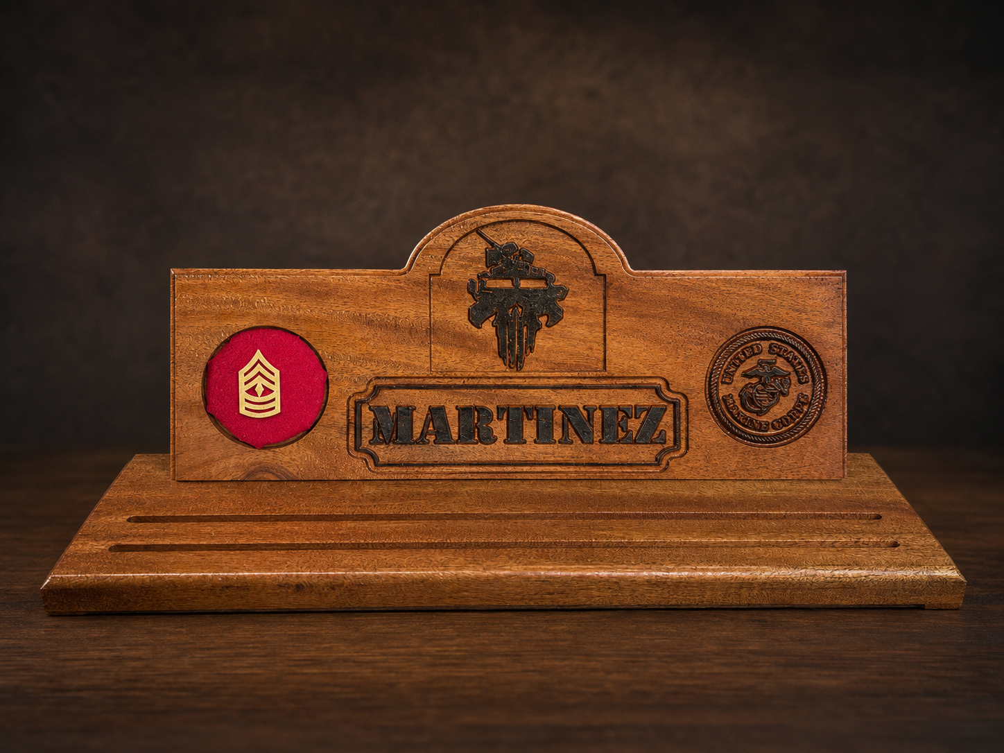 MACG-28 Farewell Plaque handcrafted by Figtree Customs