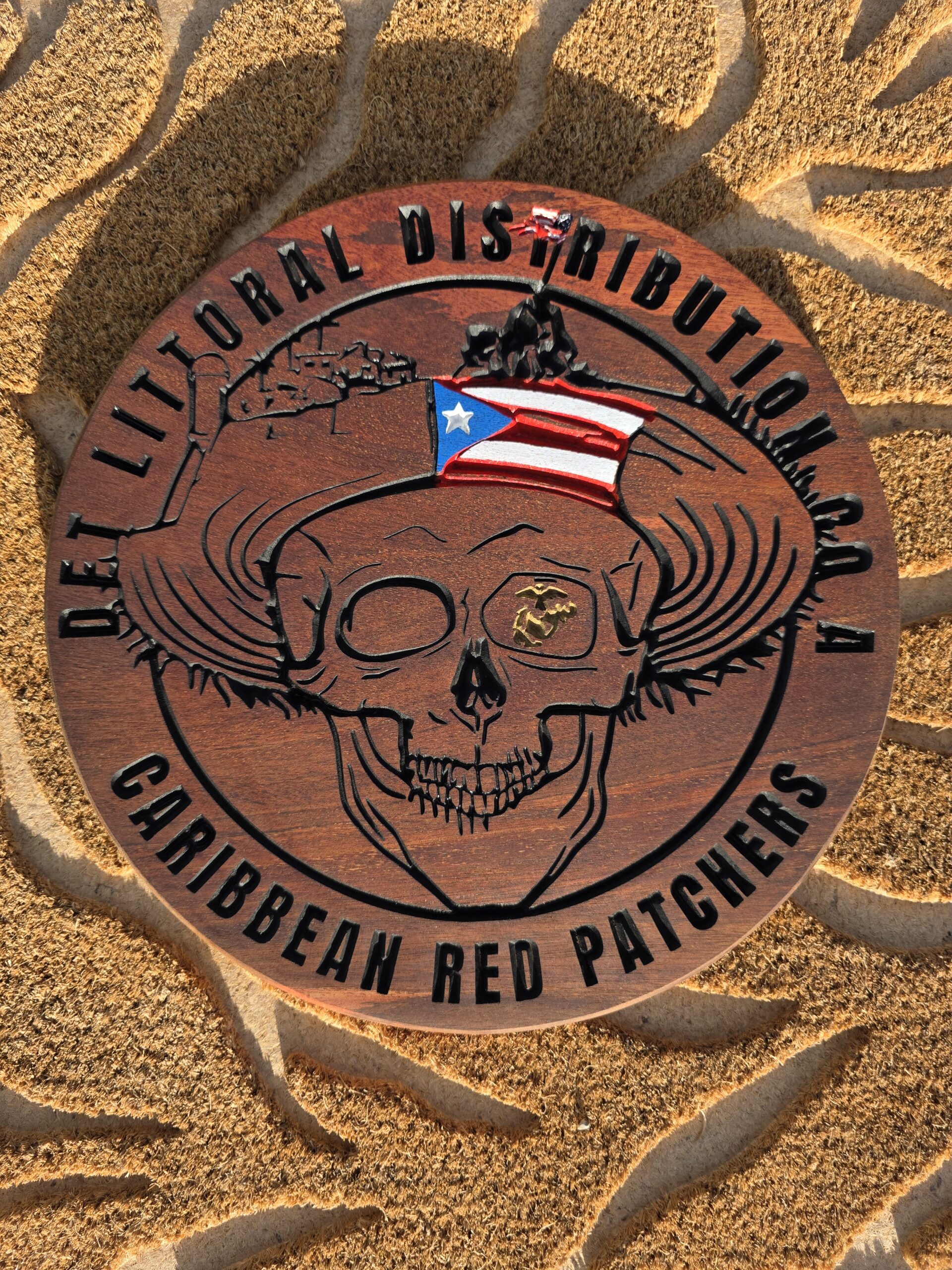 Handcrafted custom wood plaque by Fig Tree Customs